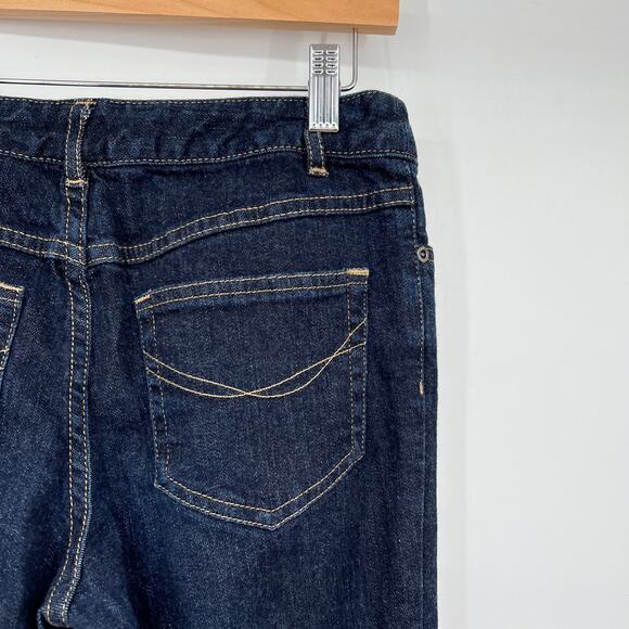 J. Jill Bootcut Jeans Mid-Rise Dark Wash Women's 4 Petite Jeans - Picture 3 of 7